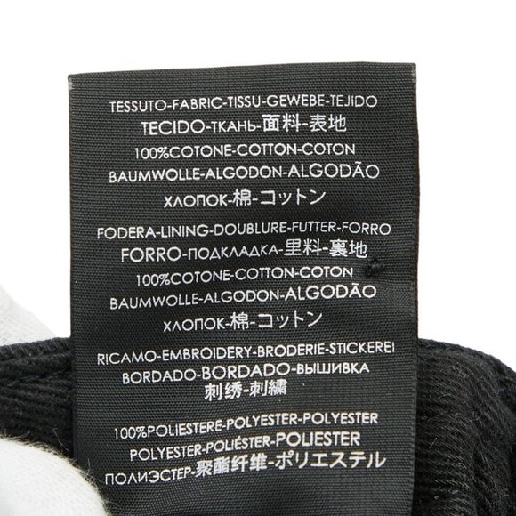 Balenciaga Hat Baseball Cap L Black Cotton main image 4